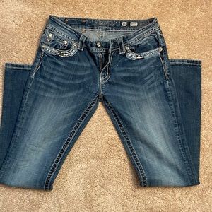 Miss Me Signature Boot jeans. Size 30.